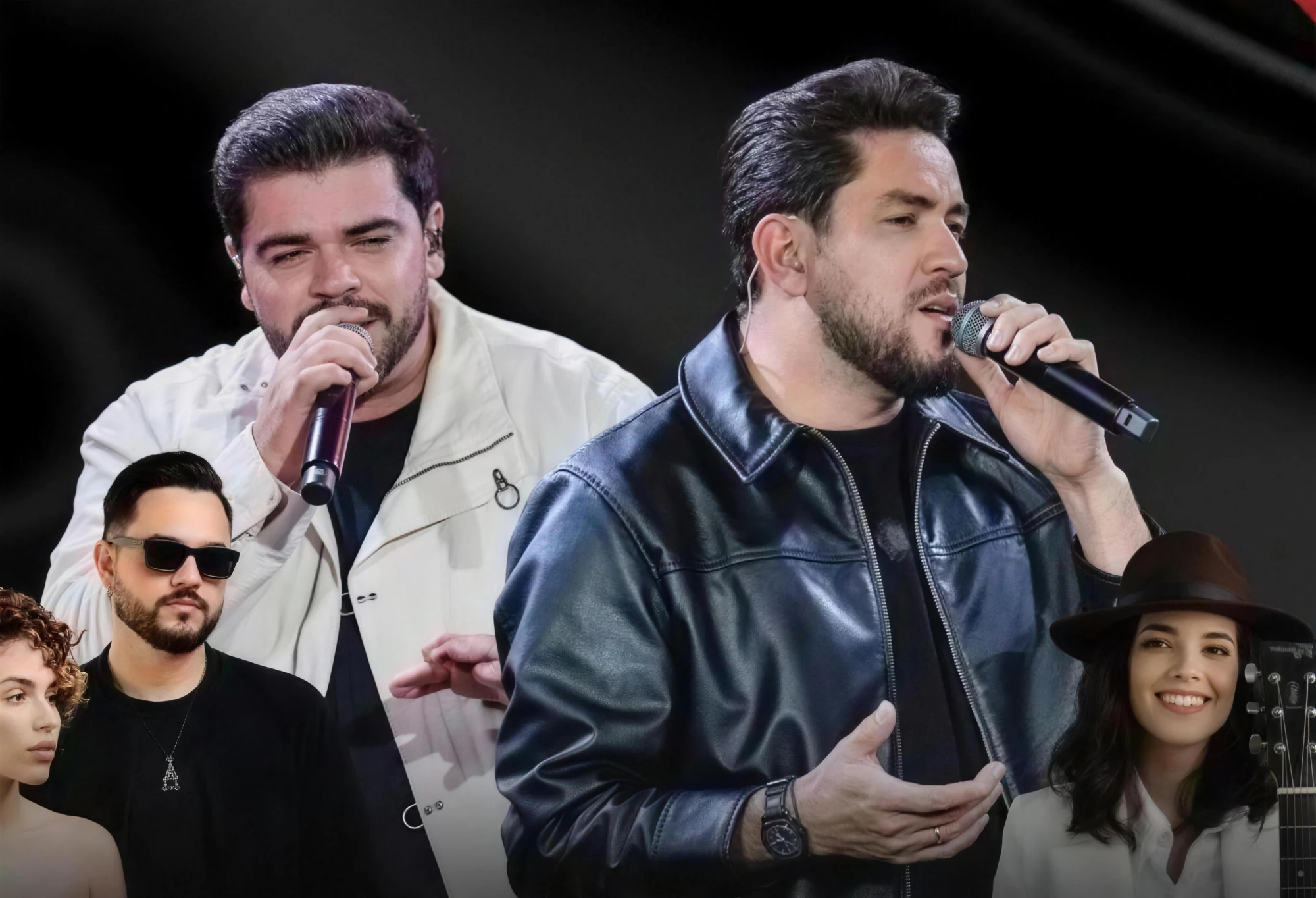 Os artistas confirmados para o Baile do Rubi: Gregory & Matheus, Ana Maria e Elevatto